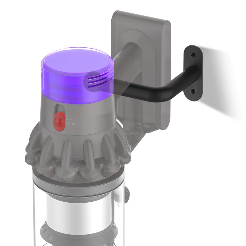 Weazinck Vacuum Wall Mount Holder Durable Vacuum Wall Mount Compatible with Shark IX141 IZ163H IZ361H IZ462H IZ483H IZ562H IZ682H Ultracyclone CH901 CH951 V10 V11 V12 V15 Outsize Vacuum - Image 2