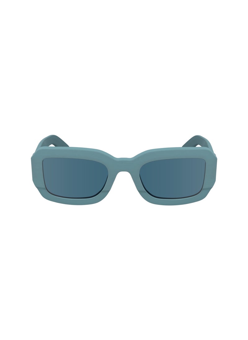 CALVIN KLEIN FULL RIM BIO ACETATE-M49 ACETATE CALVIN KLEIN SUN CK24511S 5222 (413) AZURE  - Image 2