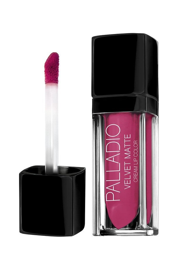 Palladio Velvet Matte Cream Lip Color (Plush) - Long-Lasting, Smooth Matte Finish, Highly Pigmented, Comfortable Wear, Vegan & Cruelty-Free - Image 2