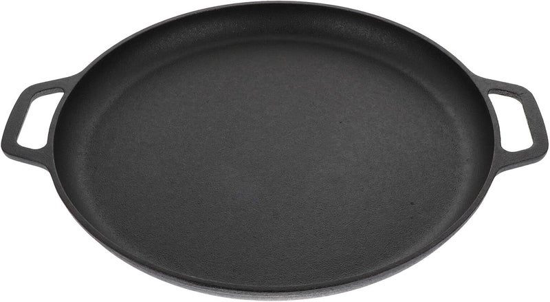 Cast Iron Pancake Pan 30cm Flat Skillet Non-stick Cooking Pan for Home Kitchen Pizza Omelette Cooking Tool - Image 1