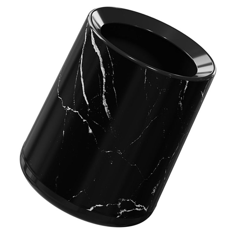 Bathroom Trash Can, Compact Waste Basket for Desk and Bedroom, Durable PP Material - Image 5