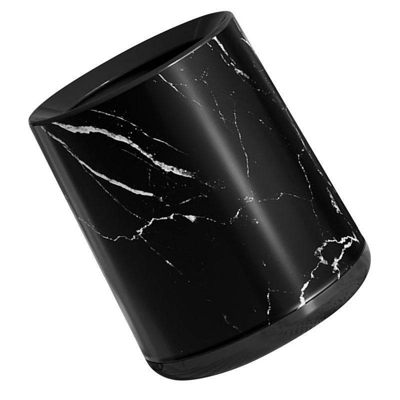 Bathroom Trash Can, Compact Waste Basket for Desk and Bedroom, Durable PP Material - Image 3