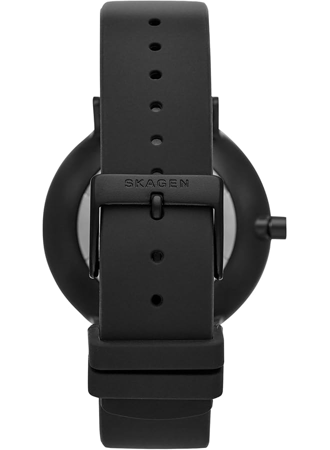 Skagen Aaren Colored Silicone Quartz Minimalistic 41mm Watch - Image 3