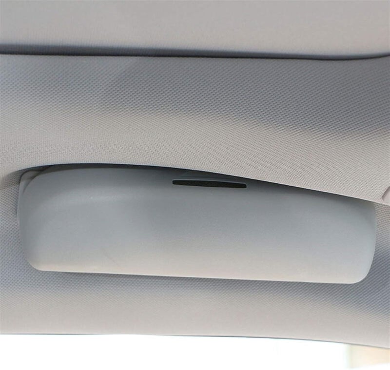 QASULER ABS Car Sunglasses Case Holder - Image 1