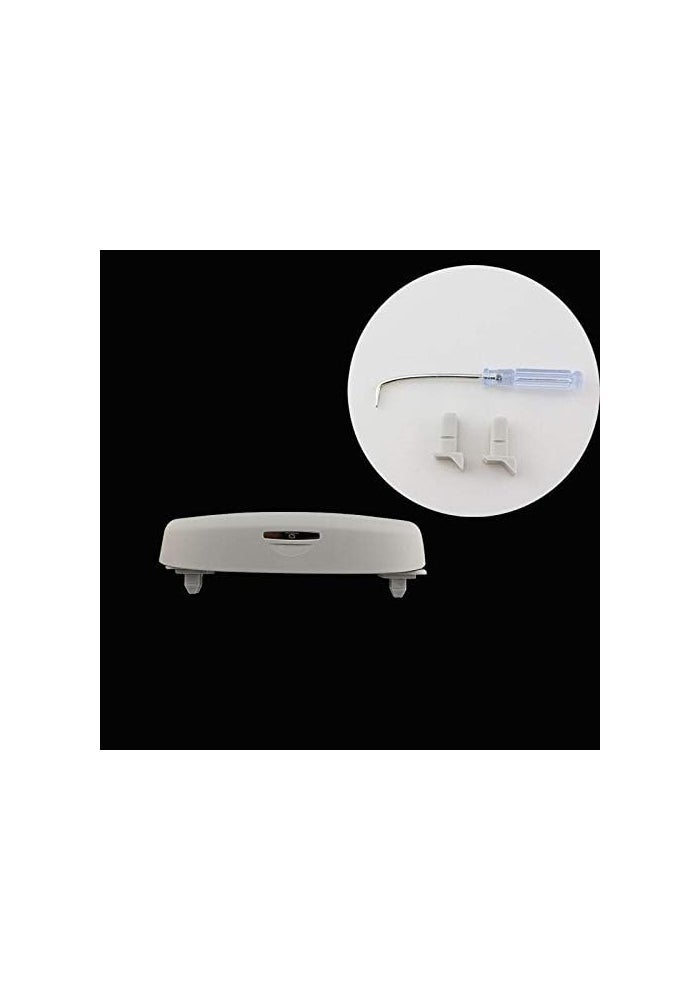 QASULER ABS Car Sunglasses Case Holder - Image 3