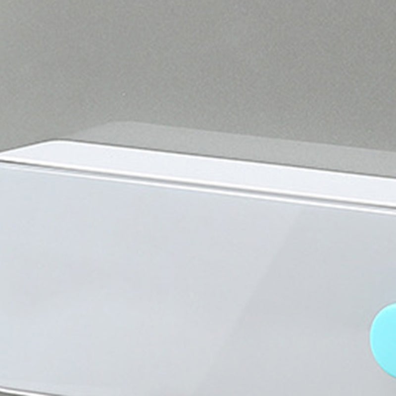 Drain Wall Mounted Soap Box Non Punching Wall Mounted Universal Shower Soap Holder with Dustproof Flip Cover Nordic Grey Width 29.5cm - Image 2
