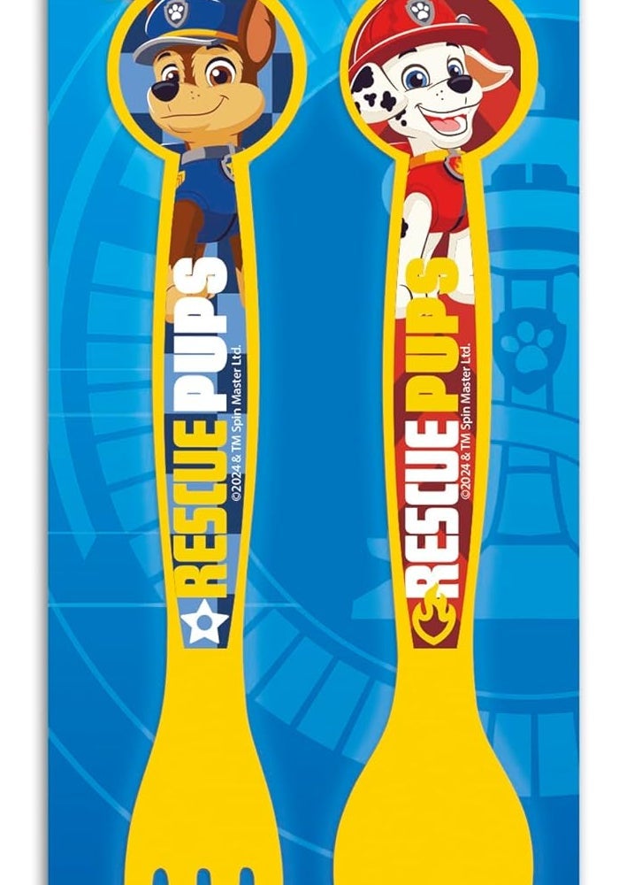 STOR 2 PCS PP CUTLERY SET PAW PATROL BOY RESCUE PUPS - Image 2
