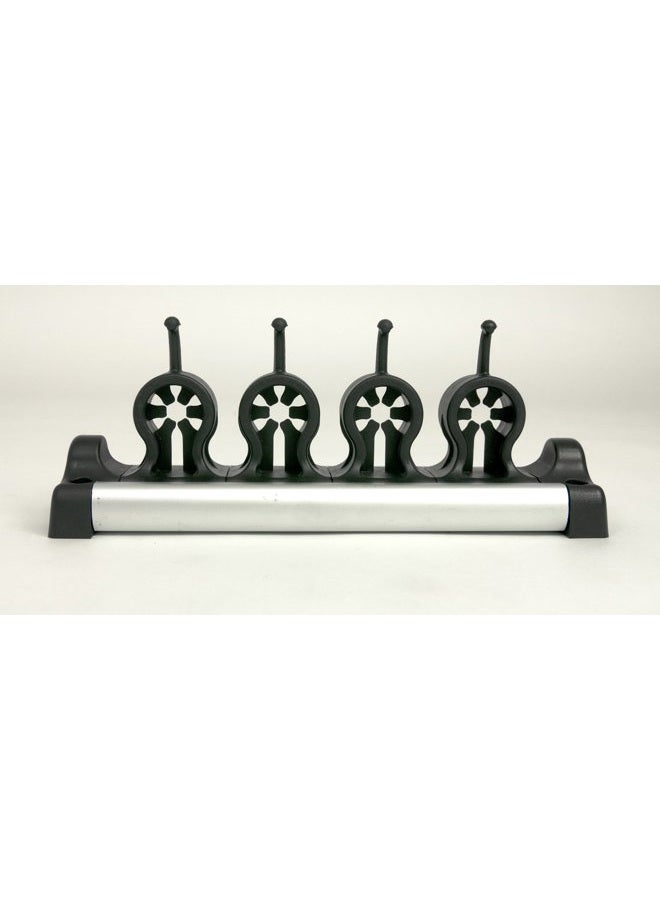 Casabella Grook 13.5" Wall-Mount Broom and Mop Holder, Medium - Image 3