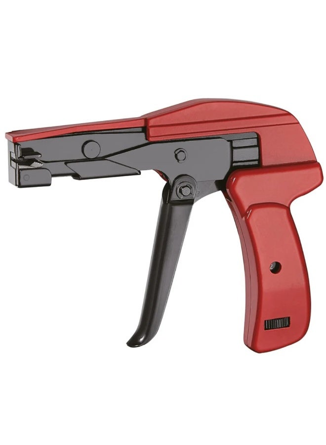 Cable Tie Gun for 2.2–4.8mm Plastic Cable Ties, Adjustable Tension Fastening Tool for Repeated Use, Heavy Duty Cable Management Tool – CTG01