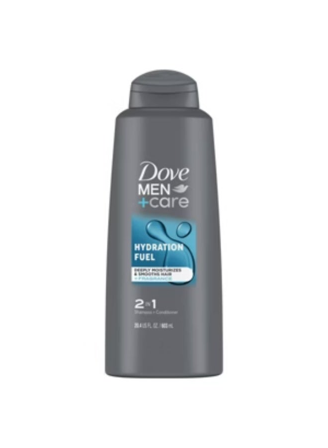 Dove Men+Care 2-in-1 Hydration Fuel Shampoo and Conditioner  603 ML