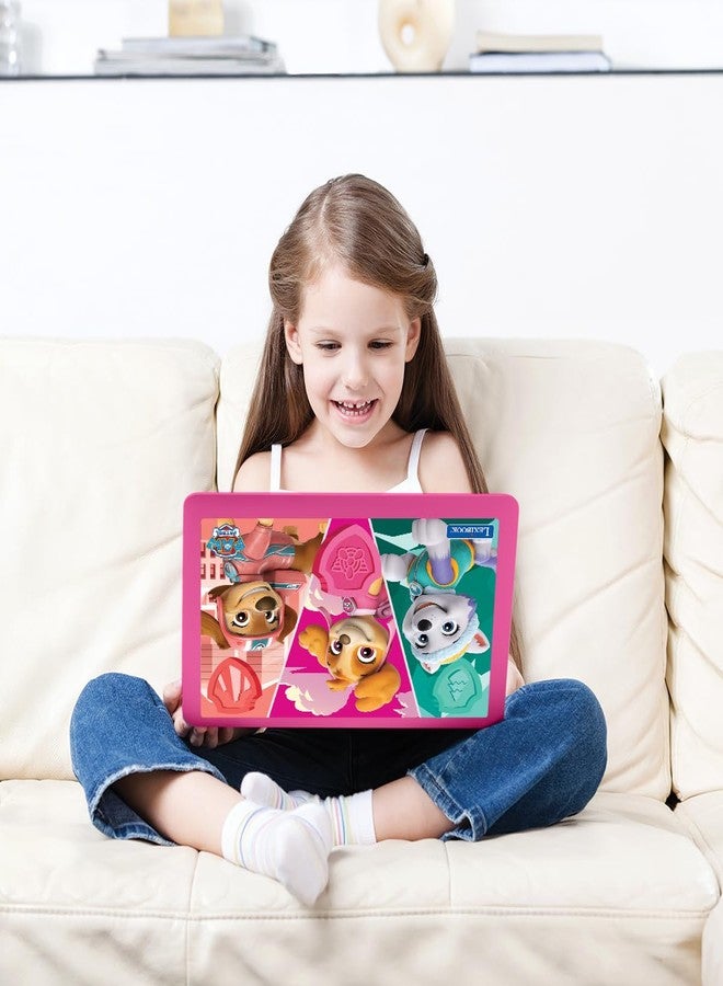Lexibook, Paw Patrol, Bilingual and Educational Laptop Spanish/English, Toy for Children, 170 Activities to Learn, Play Games and Music, Large Screen, Pink/Blue, JC599PAGi2 - Image 4