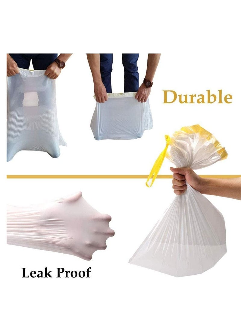 واي آند دي Cat Litter Pan Box Liner, Pet Kitten Drawstring Bag for Medium and Large Cats Dogs Tray Liners Drawstrings Bags Jumbo Extra Durable Box, 2 PACK - Image 2