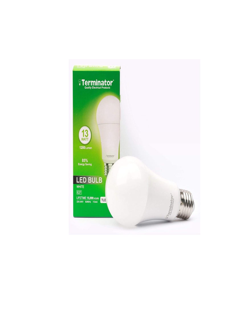 Terminator LED Bulb 13W White E-27 TLEDB 13W ESMA Approved Terminator - Image 3