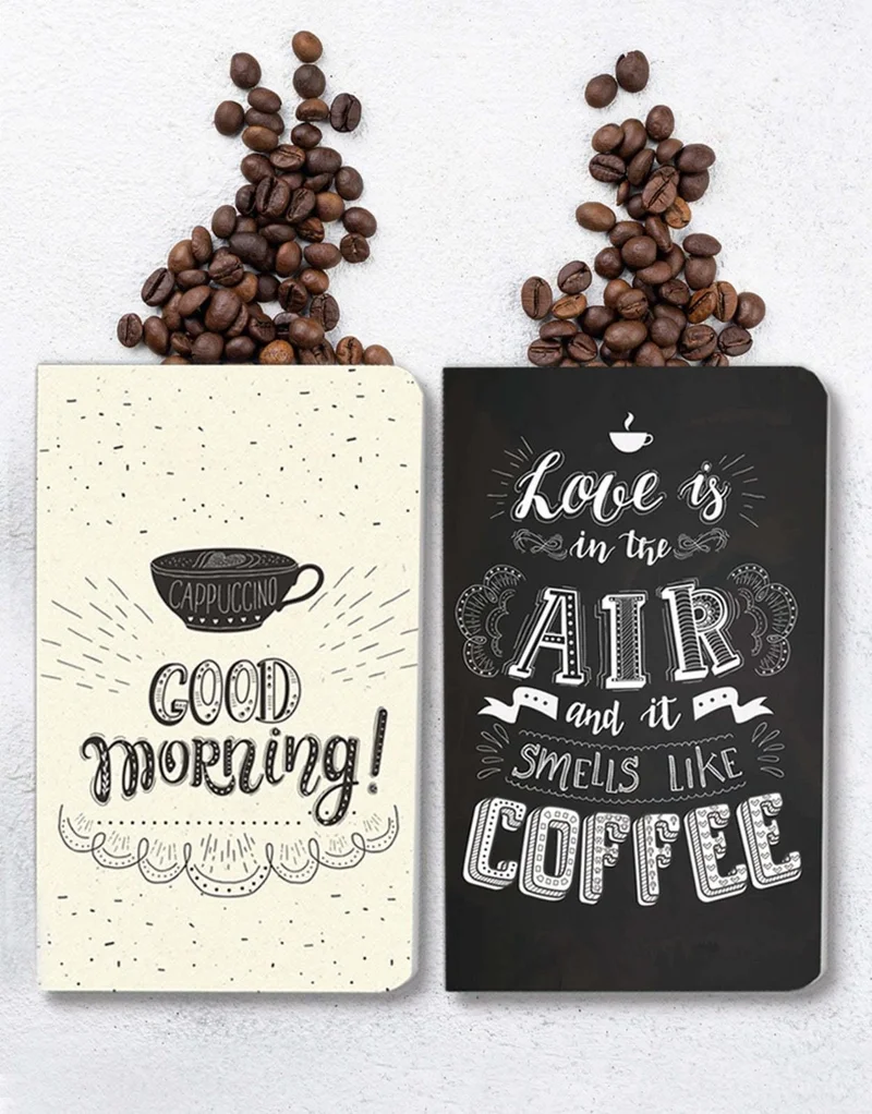 Kağıt Gemi Dükkan Coffee Notebook Set of 2