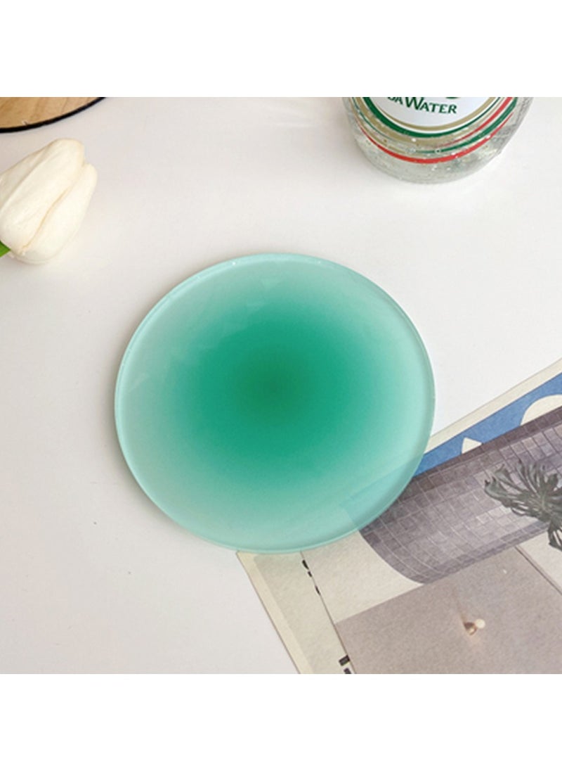 Hanghaijia Acrylic Cup Mat Tabletop Protection Pad, Reusable Colorful Round Home Hotel Restaurant Drink Coasters  - Image 3
