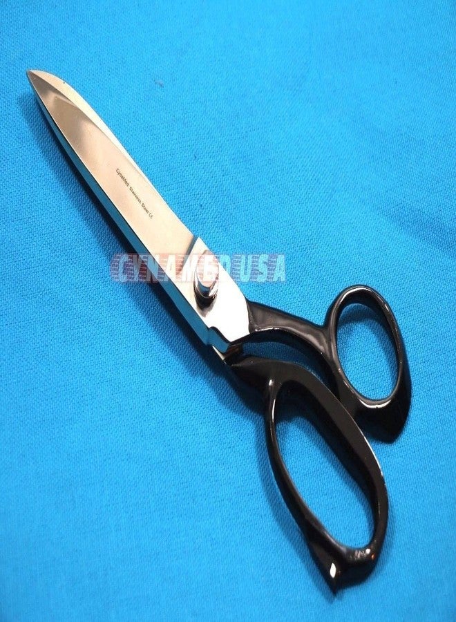 CYNAMED New German Heavy Duty Upholstery Carpet & Shear Tailor Scissors – 8 Inch Fabric Cutting Scissors for Sewing, Upholstery & Craft - Image 3
