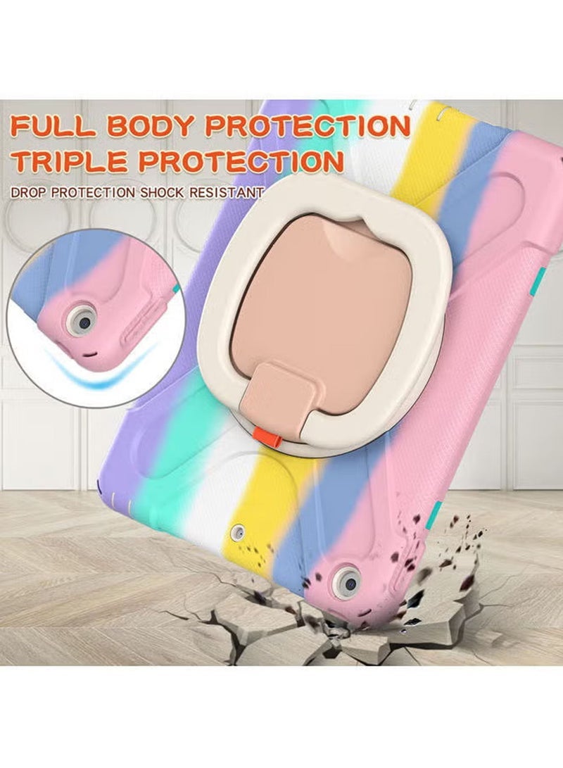 Captaintech Pow Protective Case Cover For Apple iPad 10.2 inch 2021/2020/2019(9th/8th/7th) Gen Multicolour - Image 4