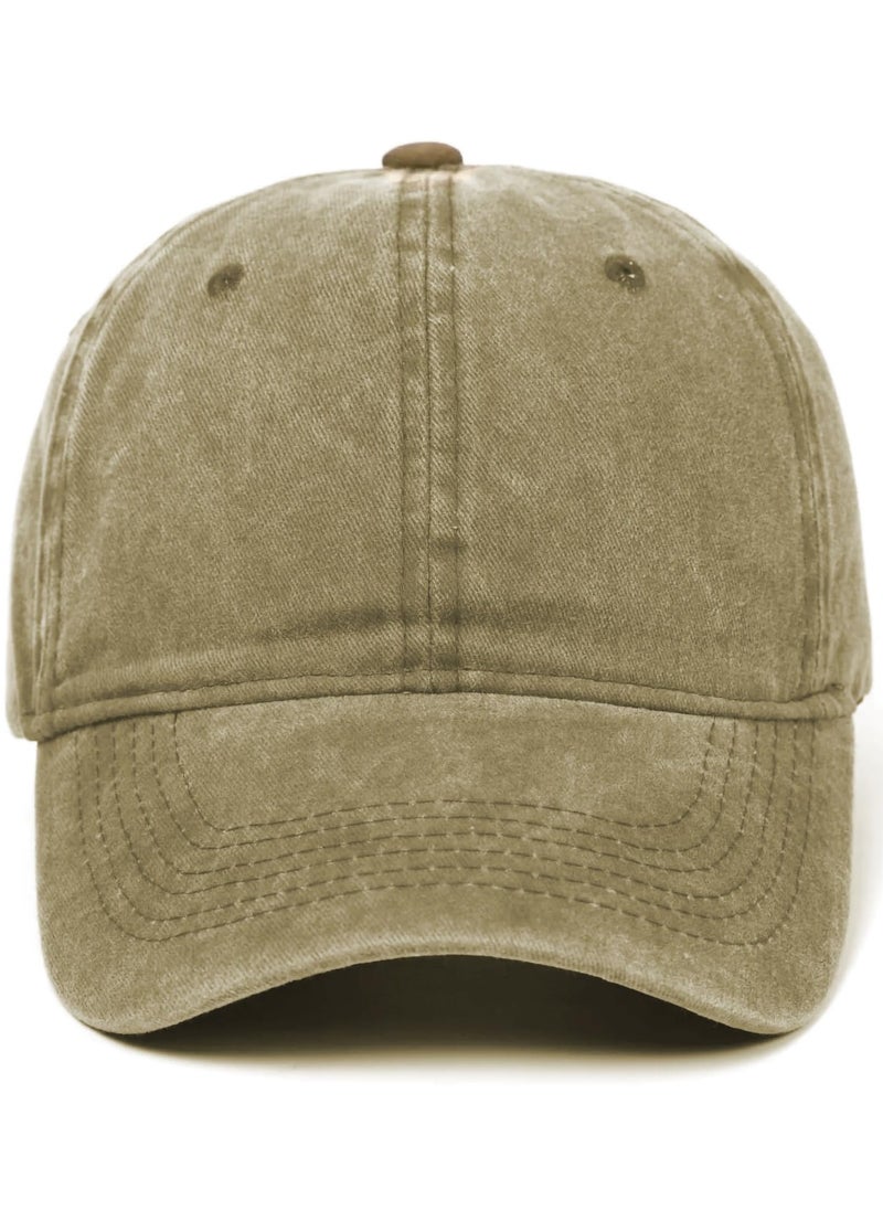 BreeJooy Men women baseball cap , low profile adjustable washed cotton golf dad hat  - Image 2