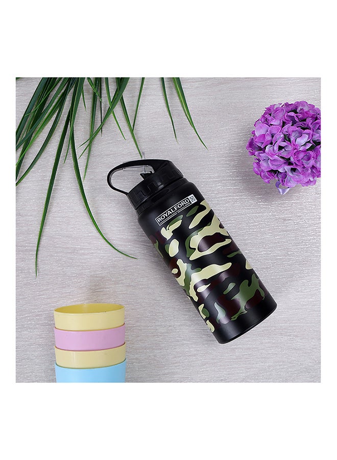 Royalford 600Ml Alum. Sport Bottle Multicolor Green/Black 600ml - Image 5