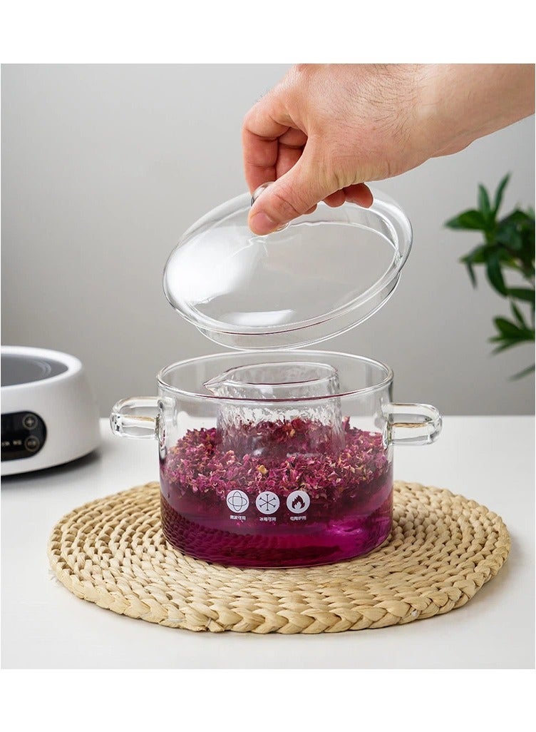 general Essential Oil Distillation Pot with Separator Cup - Glass Pot for Ceramic Cooktop Extraction - Image 4