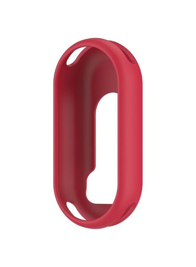 Soft Silicone Rubber Watch Case For Xiaomi Mi Band 8/9/10/NFC Women/Men, Sweatproof Protective Hollow Scratch Bumper Shell Watch Cover For Xiaomi Mi Band 10/9/10 Smartwatch Accessories - Image 2