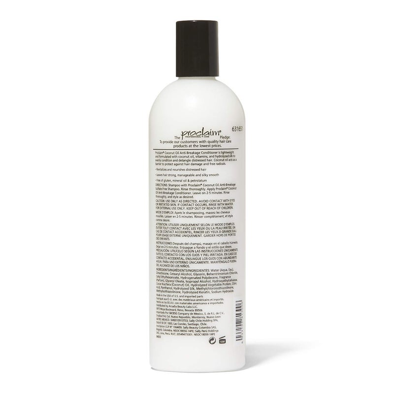 Proclaim Coconut Oil Anti Breakage Conditioner - Image 3