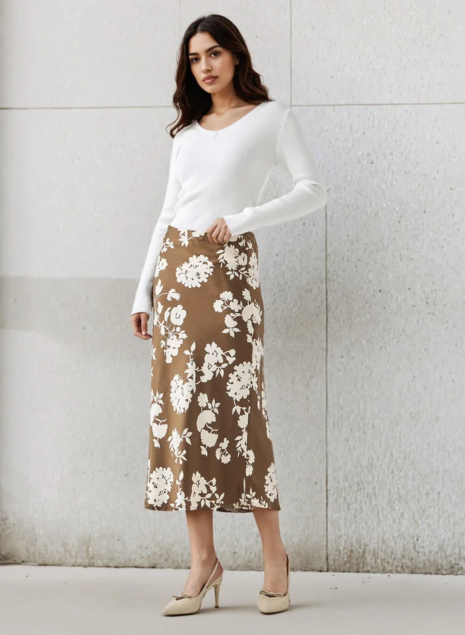 2Xtremz 2Xtremz Regular Fit Ribbed V-neck Tricot Sweater