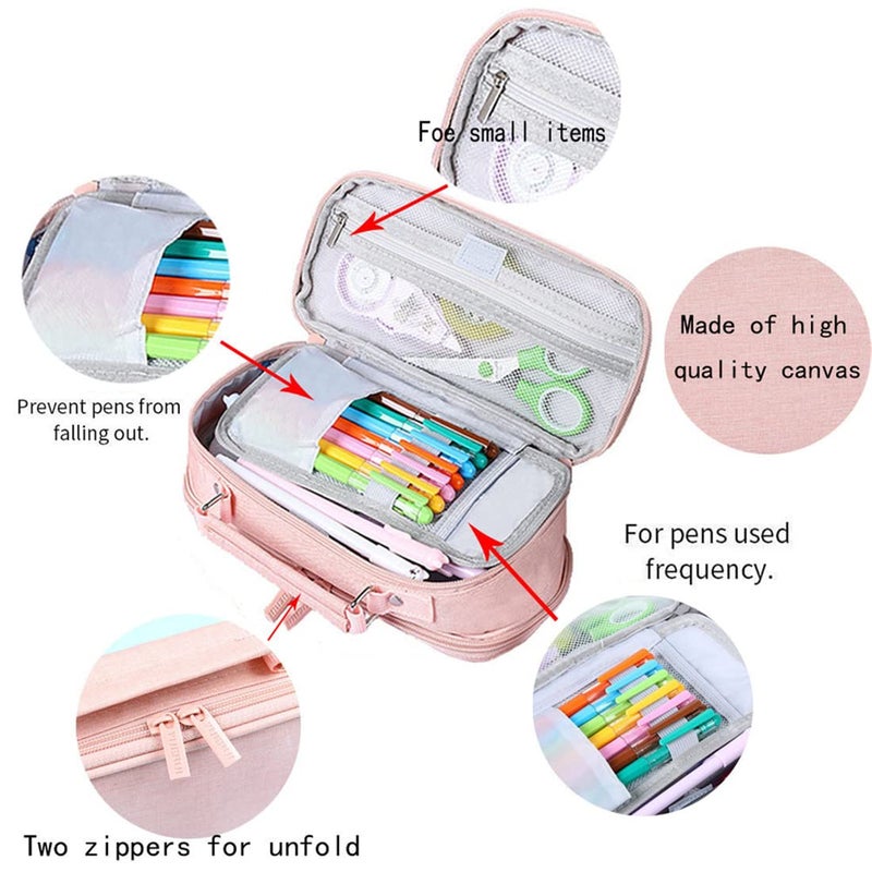 YXST YX&ST Stray Kids Merch large Pencil Case Capacity Stationery Bag Storage Pouch - Image 4