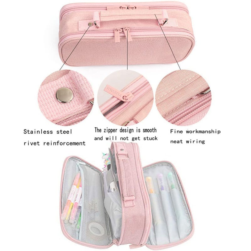 YXST YX&ST Stray Kids Merch large Pencil Case Capacity Stationery Bag Storage Pouch - Image 3