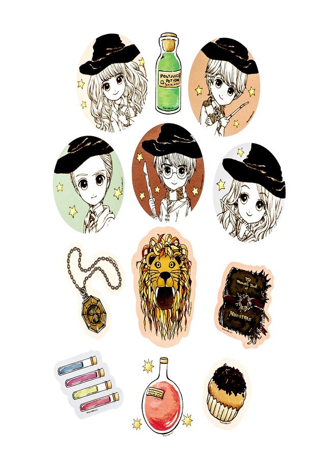 Conquest Journals Harry Potter Magical Characters & Icons Sticker Pack, Officially Licensed, Set of 50, Waterproof and UV Resistant, Great for All Your Gadgets, Potterfy All The Things - Image 2