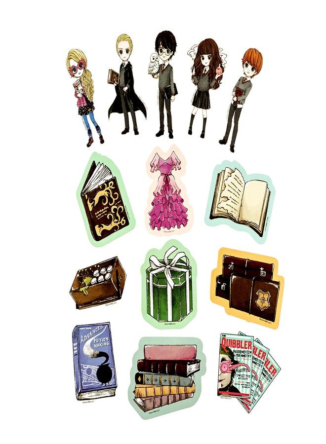 Conquest Journals Harry Potter Magical Characters & Icons Sticker Pack, Officially Licensed, Set of 50, Waterproof and UV Resistant, Great for All Your Gadgets, Potterfy All The Things - Image 3