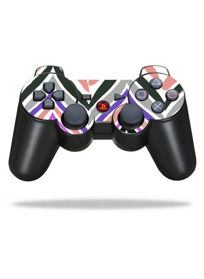 MIGHTY SKINS Protective Vinyl Skin Decal Skin Compatible With Sony Playstation 3 Ps3 Controller Wrap Sticker Skins Colorful Chevron - Image 1