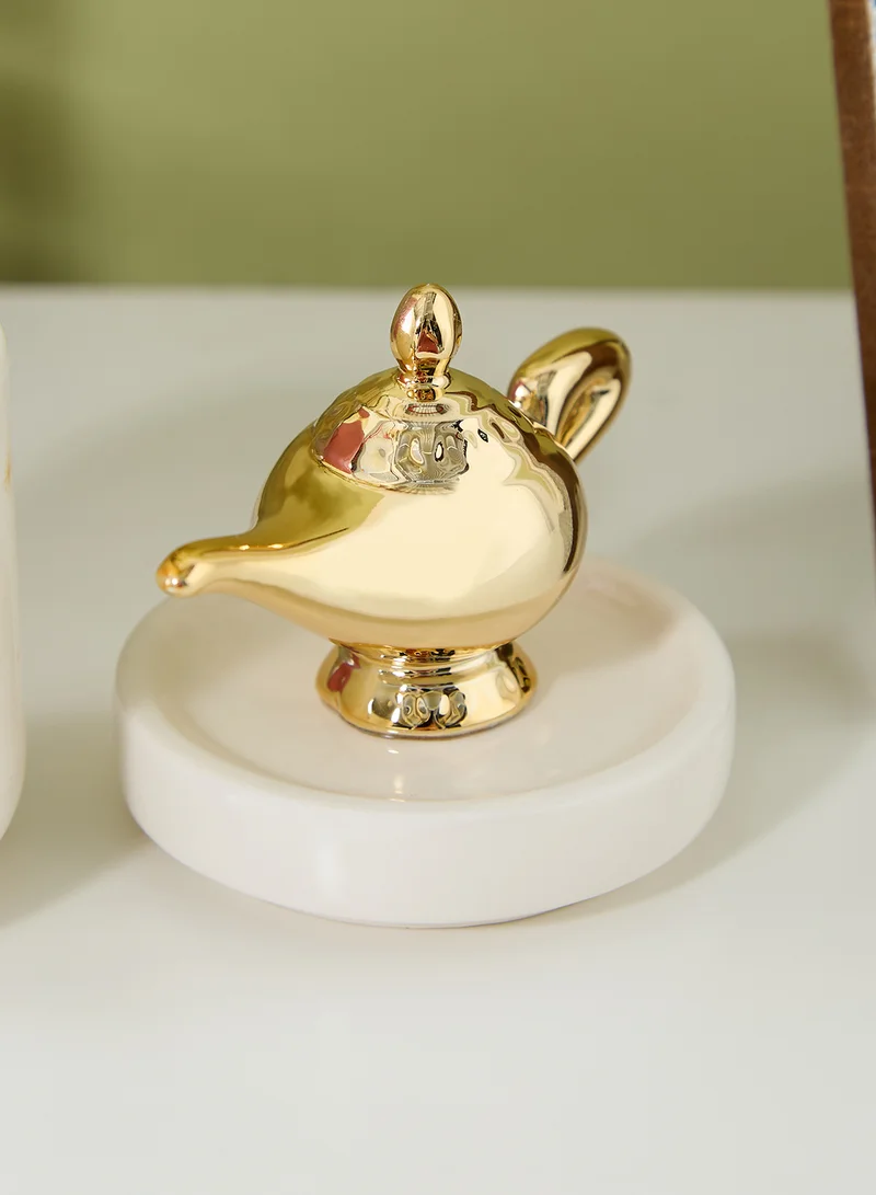 Half Moon Bay Disney Aladdin Lamp Collector'S Box Boxed 14Cm
