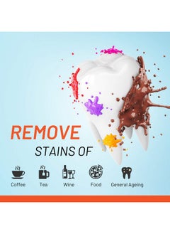 White Glo White Glo Charcoal Deep Stain Remover Activated Charcoal Strips, Remove 10 Years of Stains in 7 Days, Long Lasting Results, Comfortable Use with Non-Slip Strips, Perfect for Sensitive Teeth - 7 Uses  - Image 3