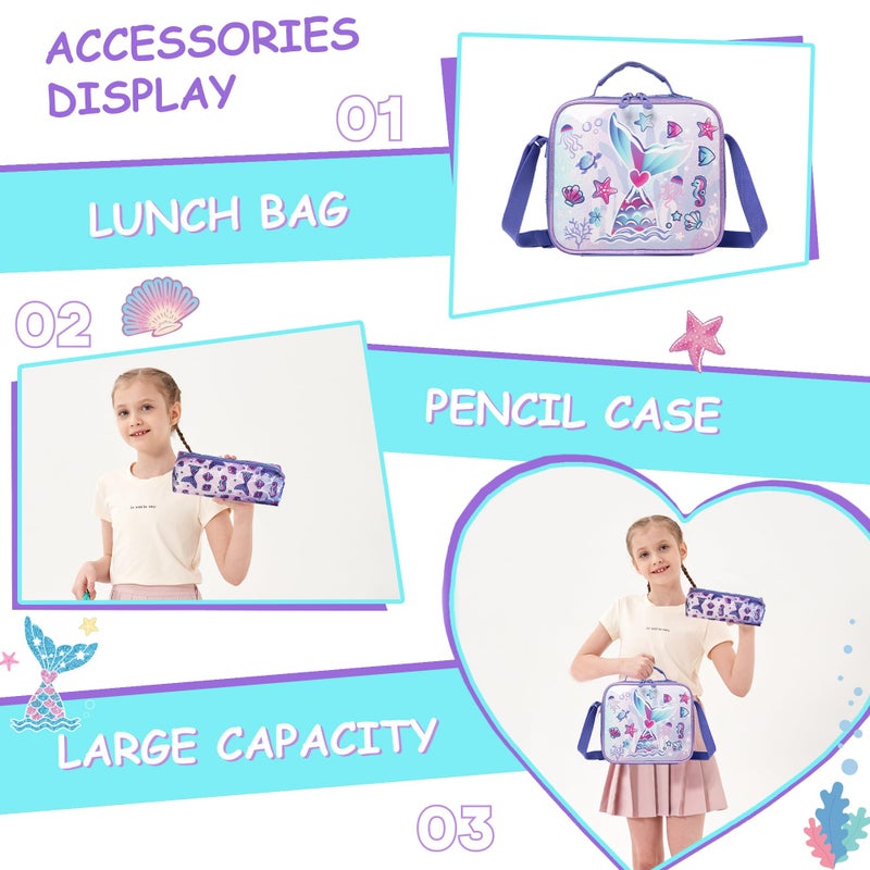 Meetbelify Bowknot Rolling Backpack for Gilrs Backpacks with Wheels Kids Wheeled Suitcase Luggage - Image 5