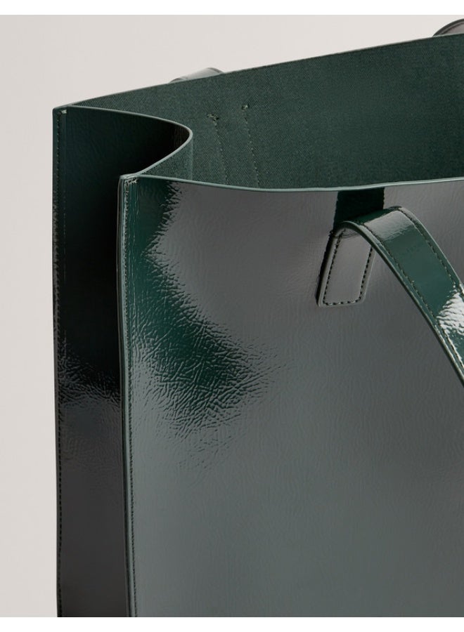 Ted Baker Rose Detail Crinkle Large Tote Bag - Image 5