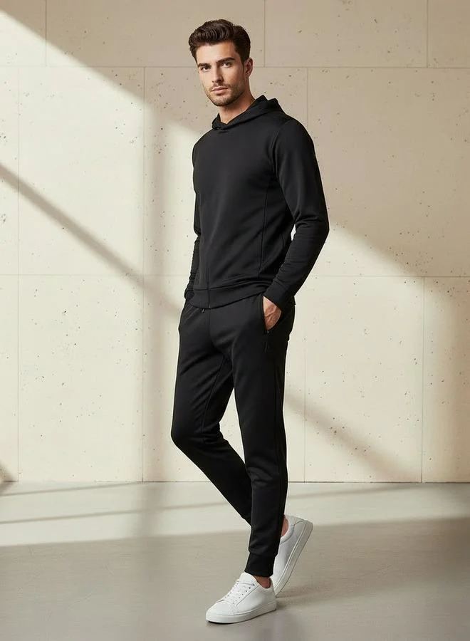آكتف Men Regular Fit Jogger with Zipper Pockets