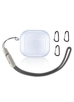 Generic Clear Case for AirPods 4th Generation Case, Compatible with AirPods 4 Gen (2024), Drop Protection Cover with Lanyard, Reduced Yellowing, Wireless Charging, Shock Resistant, Full Protection  - Image 1