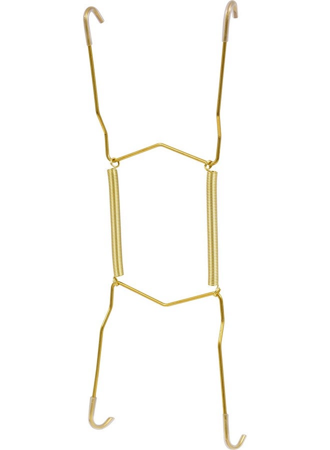 Hillman 122052 Plate Hanger 8 11 Inch Brass  - Image 1