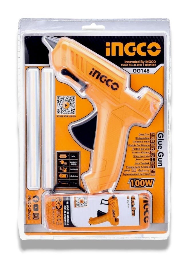 إنجكو مسدس شمع INGCO 100 وات– أصلي 100% - Image 1