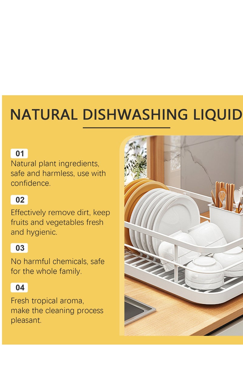 Jakehoe 100ml Veggie Fruit & Vegetable Wash, Gentle Multi-Purpose Cleaner for Kitchen Utensils, Dishes, Removes Oil, Dirt, Tough on Grease and Stains, and Perfect for Everyday Dishwashing - Image 5