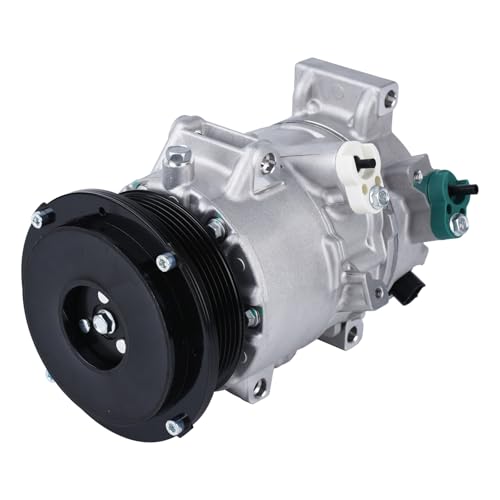 KUSATEC CO 11178JC AC Compressor Compatible with Toyota Camry 2007-2009/Hiace 2006-2012/RAV4 2006-2008; Air Conditioning Compressor CO 11178JC AC Compressor 2.4L 2.7L L4 - Image 1