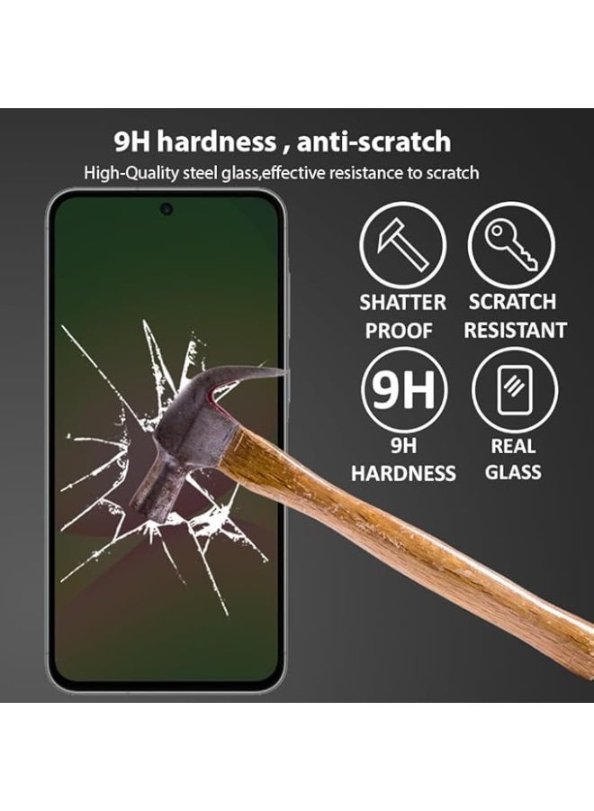 Tempered Glass Privacy Screen Protector For Samsung Galaxy A36 / Samsung Galaxy A56 – Anti-Spy, Bubble-Free, Scratch Resistant, Easy Installation [Not Support Fingerprint Unlock] - Image 5
