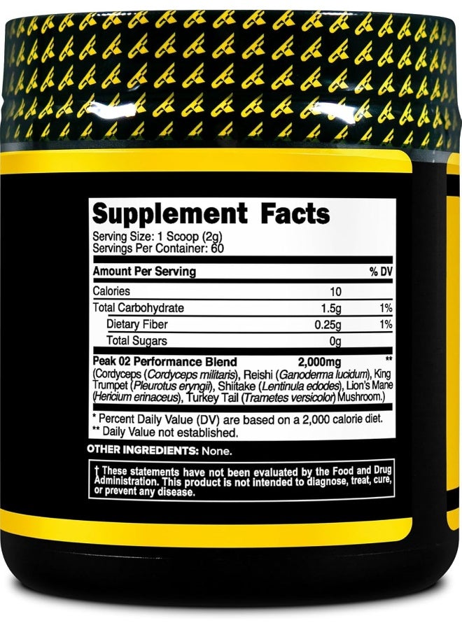 Primaforce مكمل بيك O2 للتمارين، 120 جرام - مزيج خاص، غير معدل وراثيًا، نباتي وخالي من الجلوتين - Image 4