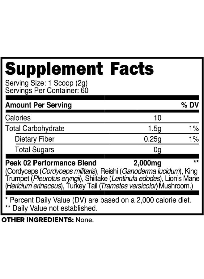 Primaforce مكمل بيك O2 للتمارين، 120 جرام - مزيج خاص، غير معدل وراثيًا، نباتي وخالي من الجلوتين - Image 2