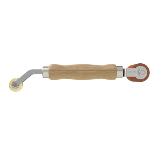 EVERHARD MR13140 Original Fork Everhard Double-end Silicone Seam/Brass Detail Roller Made in USA - Image 3
