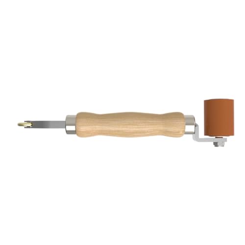 EVERHARD MR13140 Original Fork Everhard Double-end Silicone Seam/Brass Detail Roller Made in USA - Image 2