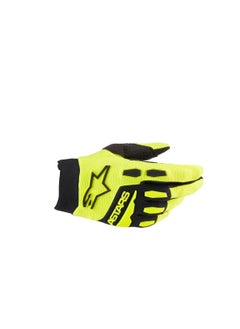 قفازات Alpinestars Full Bore باللون الأصفر