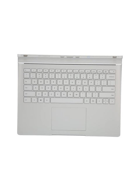Keyboard Replacement for Microsoft Surface Book 2 1835,13.5in Multifunction Sensitive Full Key Basic Keyboard Silver for Notebook Laptop