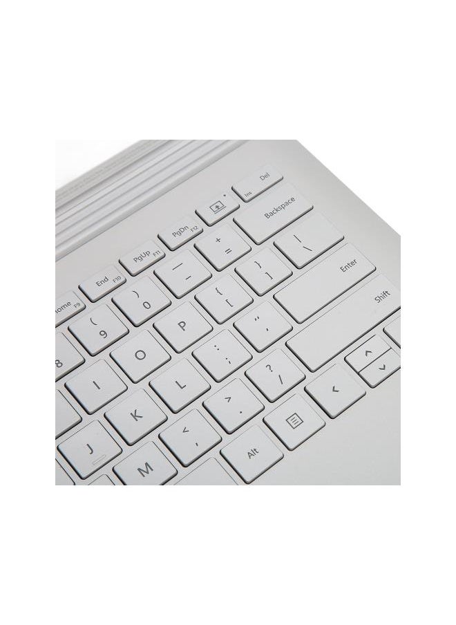 silvercnc - Keyboard Replacement for Microsoft Surface Book 2 1835,13.5in Multifunction Sensitive Full Key Basic Keyboard Silver for Notebook Laptop - Image 1